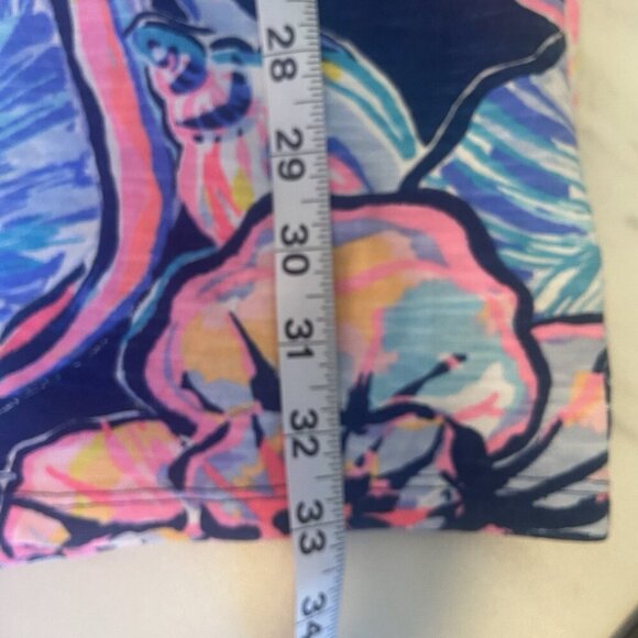 Lilly Pulitzer Del Lago Romper‎ Nauti Navy Boho Bateau Size M Resortwear Beach - Picture 13 of 13